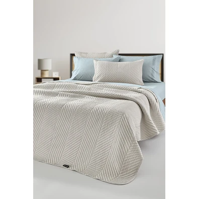 Σετ 2τμχ Κουβερλί Bone Natural 250x240 guy Laroche
