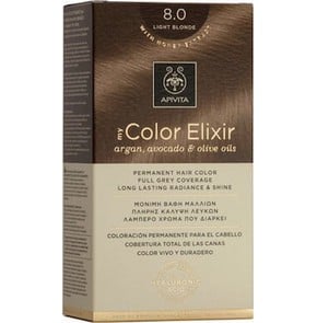Apivita My Color Elixir Βαφή Μαλλιών 8.0 Ξανθό Ανο