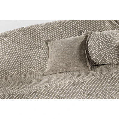 Διακοσμητικό Μαξιλάρι Draw Taupe 45x45 (Χωρίς Γέμι