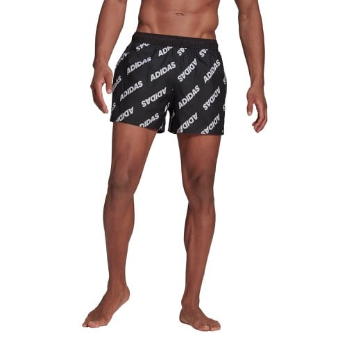adidas men adidas wording swim shorts (GQ1117)