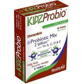 Health Aid Kidzprobio, 30gew.tabs