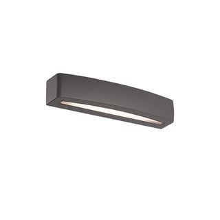 Outdoor Wall Light LED Gray 12W 3000K Anthracite F