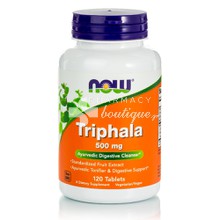 Now Triphala 500mg - Έντερο Υγεία, 120 tabs