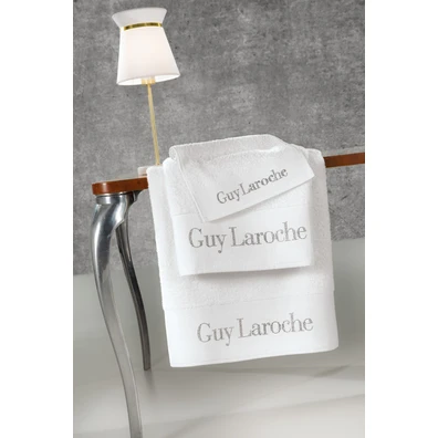 Σετ 3τμχ Πετσέτες Futura White guy Laroche  100% C