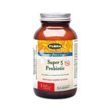 FMD Flora Super 5 Plus Probiotic - Εντερική υγεία, 60 chew. caps