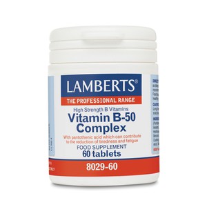 LAMBERTS Vitamin B-50 complex 60ταμπλέτες