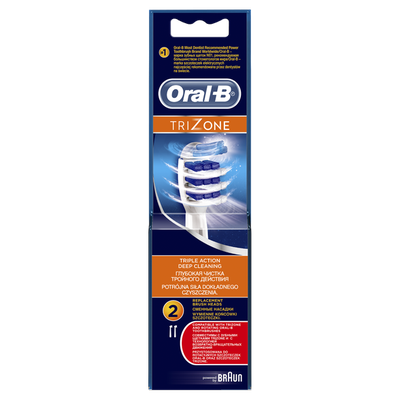 ORAL-B Ανταλλακτικές Κεφαλές Trizone x2