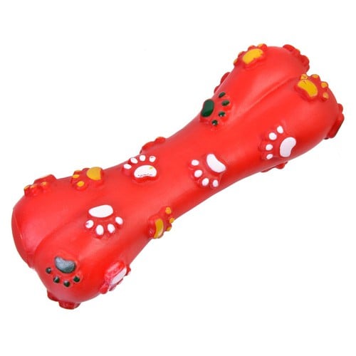 Kocke loder per qen me putra e kuqe 14 cm