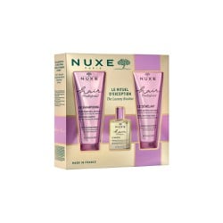 Nuxe Promo Le Rituel D' Exception High Shine Shampoo Σαμπουάν Λάμψης 200ml & High Shine Conditioner Μαλακτική Κρέμα Λάμψης 200ml & Pre-Shampoo Nourishing Mask Μάσκα Θρέψης Πριν Το Σαμπουάν Με Εκχύλισμα Ελαίου Ροζ Καμέλιας 30ml