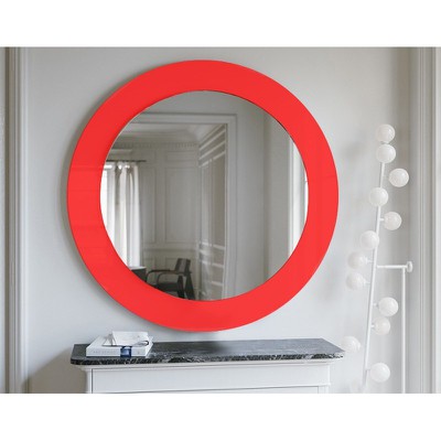 Καθρέπτης μπάνιου τοίχου στρογγυλός Φ90 με κρύσταλ