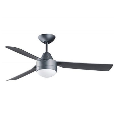 Ceiling Fan Megara 121cm 1 Light Titanium BAYSIDE