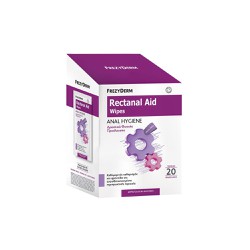 Frezyderm Rectanal Aid Wipes Καθαρισμός & Ανακούφιση Των Συμπτωμάτων Των Αιμορροϊδων 20 τεμάχια