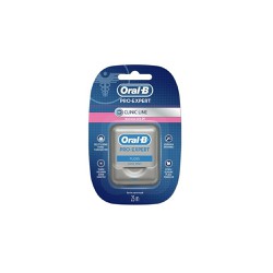 Oral-B Pro Expert Clinic Waxed Dental Floss With Mint Flavor 25m