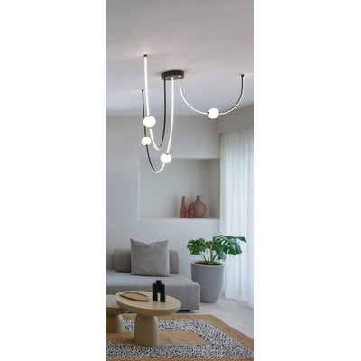 Ceiling Light Led 42W 3000K Aluminum Black