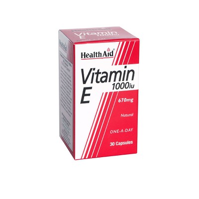 Health Aid - Vitamin E 1000iu - 30caps
