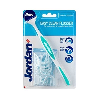 Jordan Easy Clean Flosser Floss System Handle 1 Pi