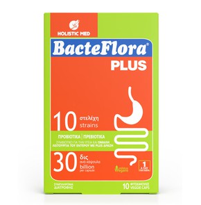 Bacteflora Plus - Προβιοτικό (10 Κάψουλες)