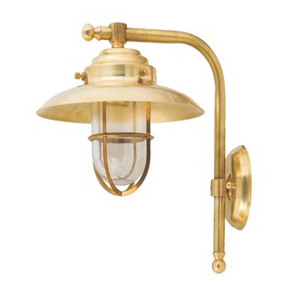 Outdoor Wall Lamp E27 Brass 107545