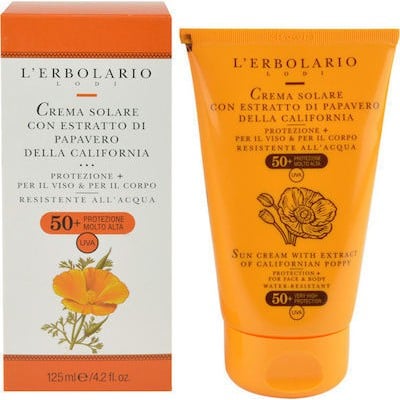 L' Erbolario Crema Solare con Estratto di Papavero