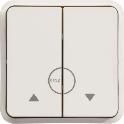 Cubyko Blind Control Push-Button Ip55 White