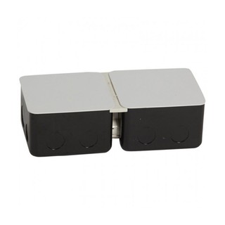Popup Box for Floor 6 Gang Recessed Black 054002