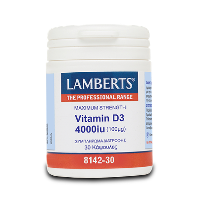 Lamberts Vitamin D3 4000iu 30caps