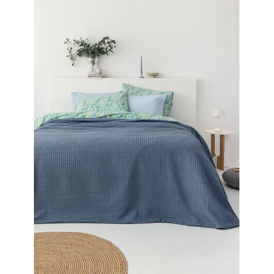 Κουβέρτα Πικέ 170x240 Marcie Steel
