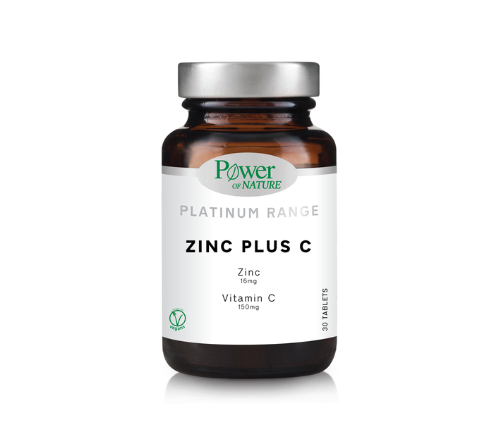 POWER HEALTH PLATINUM RANGE ZINC PLUS C 30TABL