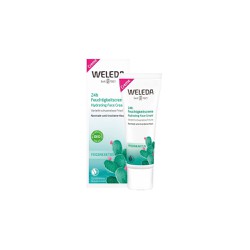Weleda 24H Hydrating Facial Cream 24 hour Moisturizing Face Cream With Prickly Pear 30ml