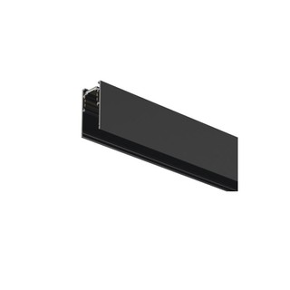 Surface Mounted Black Magnetic Track 2m Phos