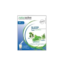 Naturactive Sleep Υγρό Συμπλήρωμα Διατροφής Σε Φακελίσκους Με Γεύση Πορτοκάλι 15 Φακελίσκοι