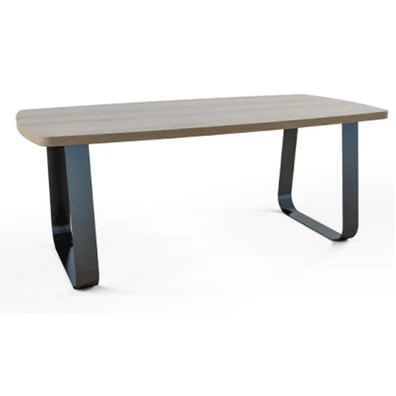 Τραπέζι Τραπεζαρίας Μελαμίνη 180x90x75cm Alfa Set 