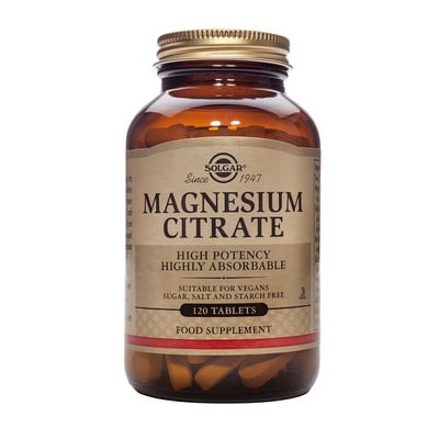 Solgar Citrate Magnesium 200mg 120tabs