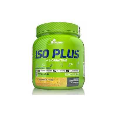 OLIMP-ISO PLUS + L-CARNITINE - ISOTONIC DRINK 700G - TROPIC BLUE FLAVOUR