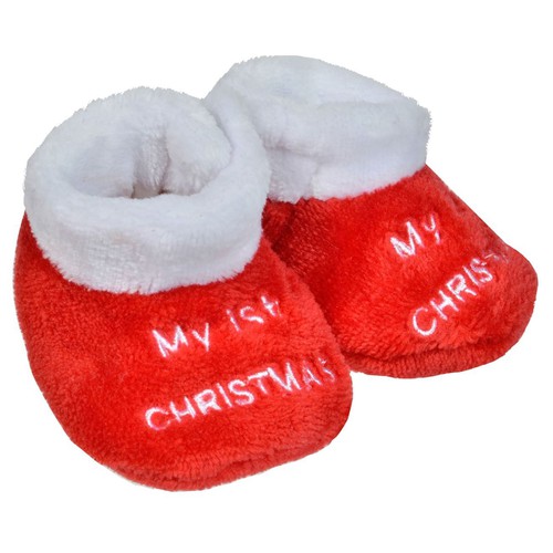 Pupa Të Kuqe "My 1St Christmas" Për Bebe 0-9 Muajs