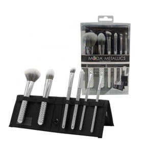 Royal Brush Moda Total Face Flip Kit Metallics Sil