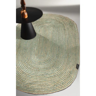 Χαλί Hartum Aqua Oval 130x200εκ. guy Laroche  100%