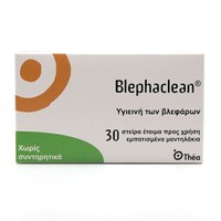 Thea Blephaclean 30τμχ - Στείρα Εμποτισμένα Μαντηλ