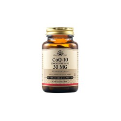 Solgar Coenzyme Q10 30mg Συμπλήρωμα Διατροφής Για Ενίσχυση Ενέργειας 60 φυτικές κάψουλες