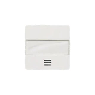 Delta Switch Plate with Label Holder White 5TG6211