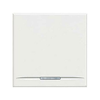Axolute Switch 2 Gang Recessed  White HD4051M2A