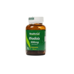 Health Aid Rhodiola Root Extract 500mg Συμπλήρωμα Διατροφής Φυσικής Ρύθμισης Της Καλής Διάθεσης 60 ταμπλέτες