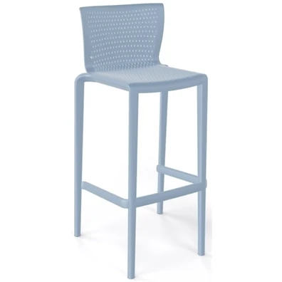 Σκαμπό Bar 47x46x102/79 Gaber Spyker Γαλάζιο