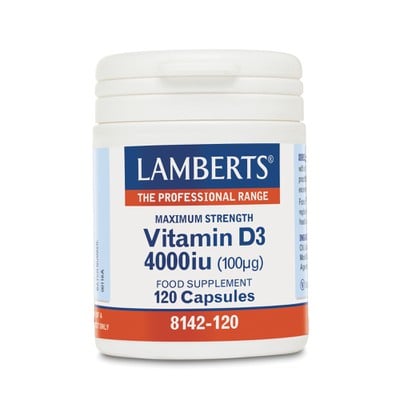 Lamberts Vitamin D3 4000 iu 120 caps