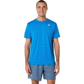 MEN COURT STRIPE SS TOP Μπλούζα Εισ.