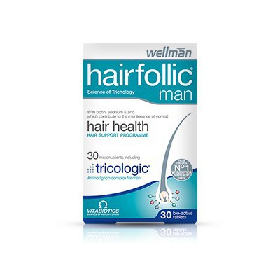Vitabiotics Wellman Hairfollic Man Tricologic 60ta