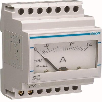 Analog Ammeter 0-150Α Via Transformer