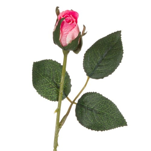 Dekoruese trendafil roze 21 cm 