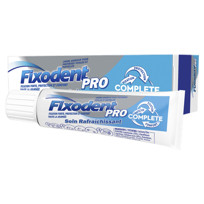 FIXODENT Στερεωτική Κρέμα Για Τεχνητές Οδοντοστοιχίες Pro Complete Fresh 40g