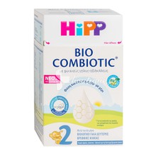 HiPP 2 Bio Combiotic με Metafolin (>6 μηνών), 600gr